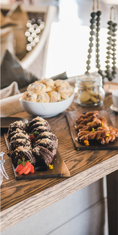 a Table Adorned with a Variety of Delectable Desserts.