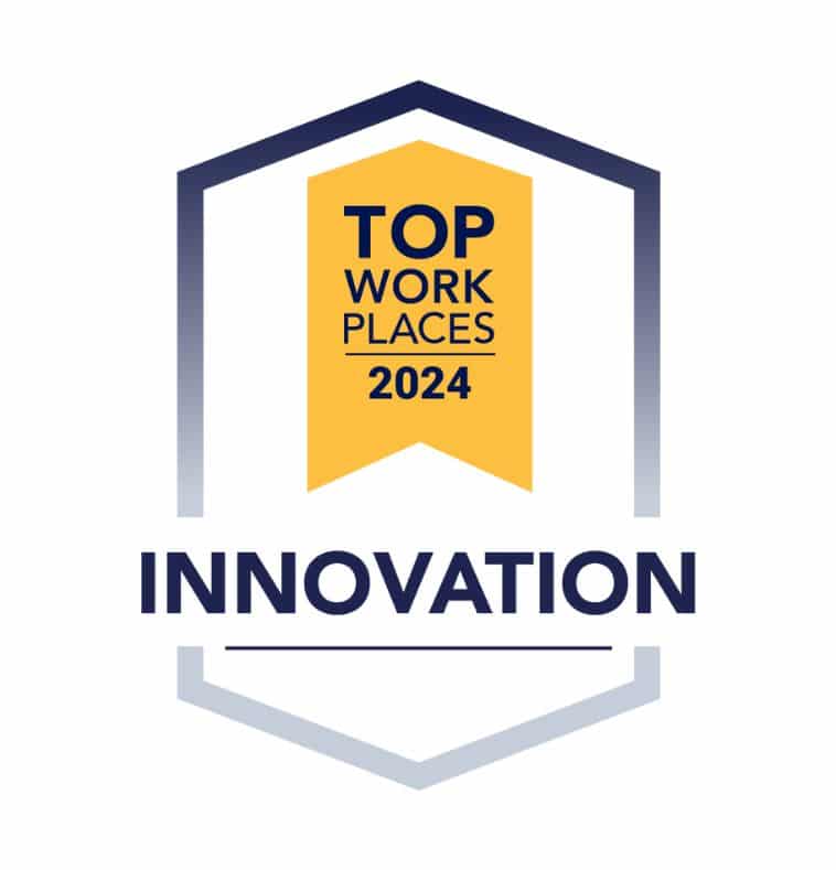 Top Workplaces Innovation 2024 Award.